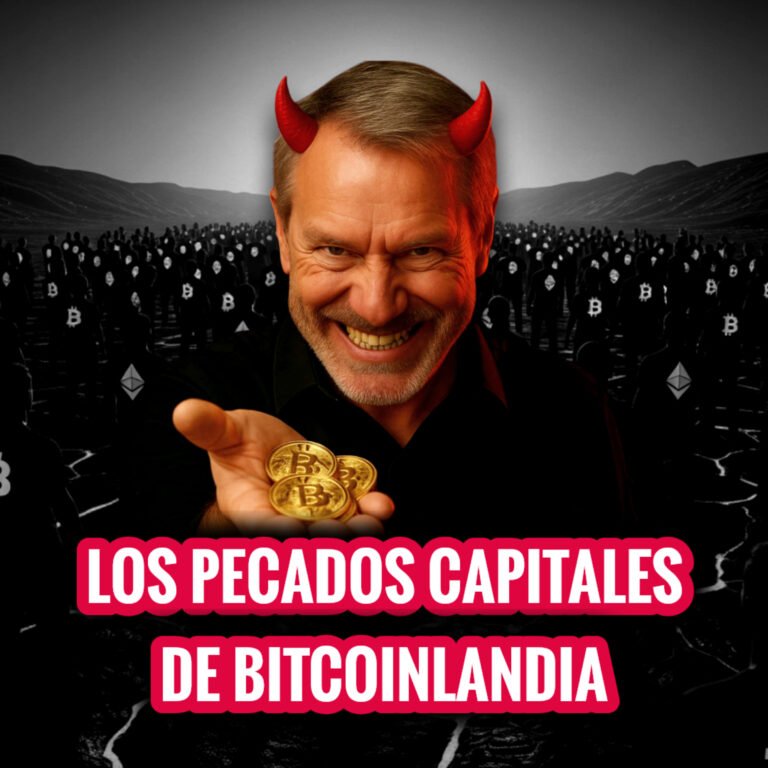 LOS PECADOS CAPITALES de BITCOINLANDIA: CÓMO IRSE al INFIERNO por UNOS DÓLARES MÁS | 261