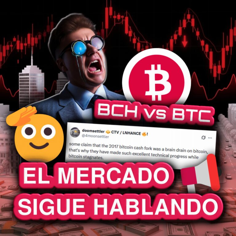 BTC vs BCH: ¡TIEMBLAN los MAXIMALISTAS! | El MERCADO NUNCA TERMINA de HABLAR | EPISODIO 279